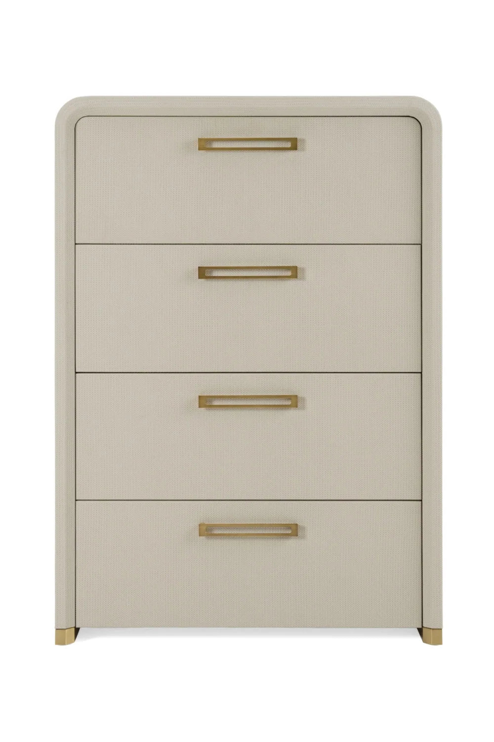 Luxury Modern Florence 4-Drawer Chest European Style for Villa