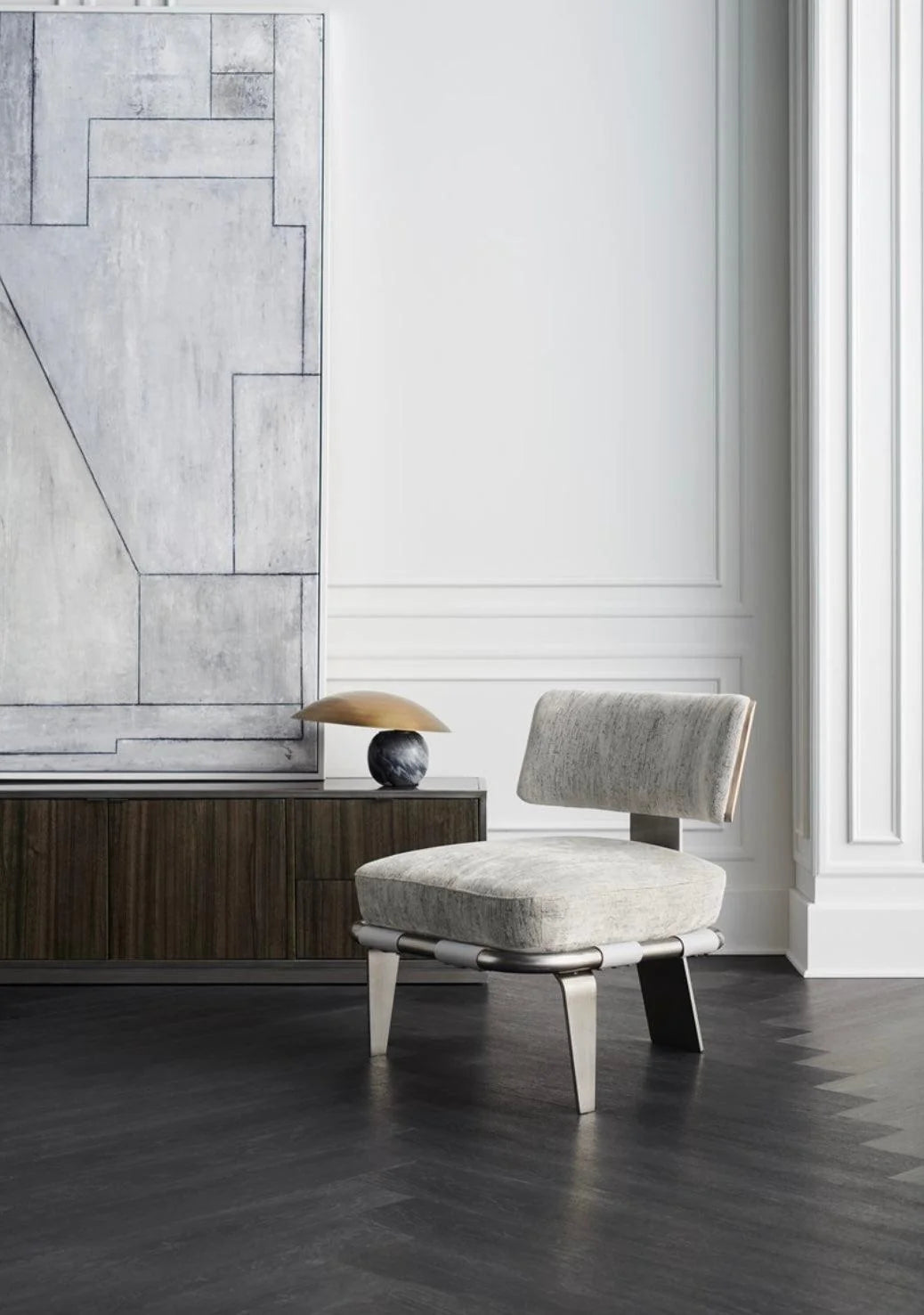 Luxury Modern Flowest Accent Chair European Style for Villa