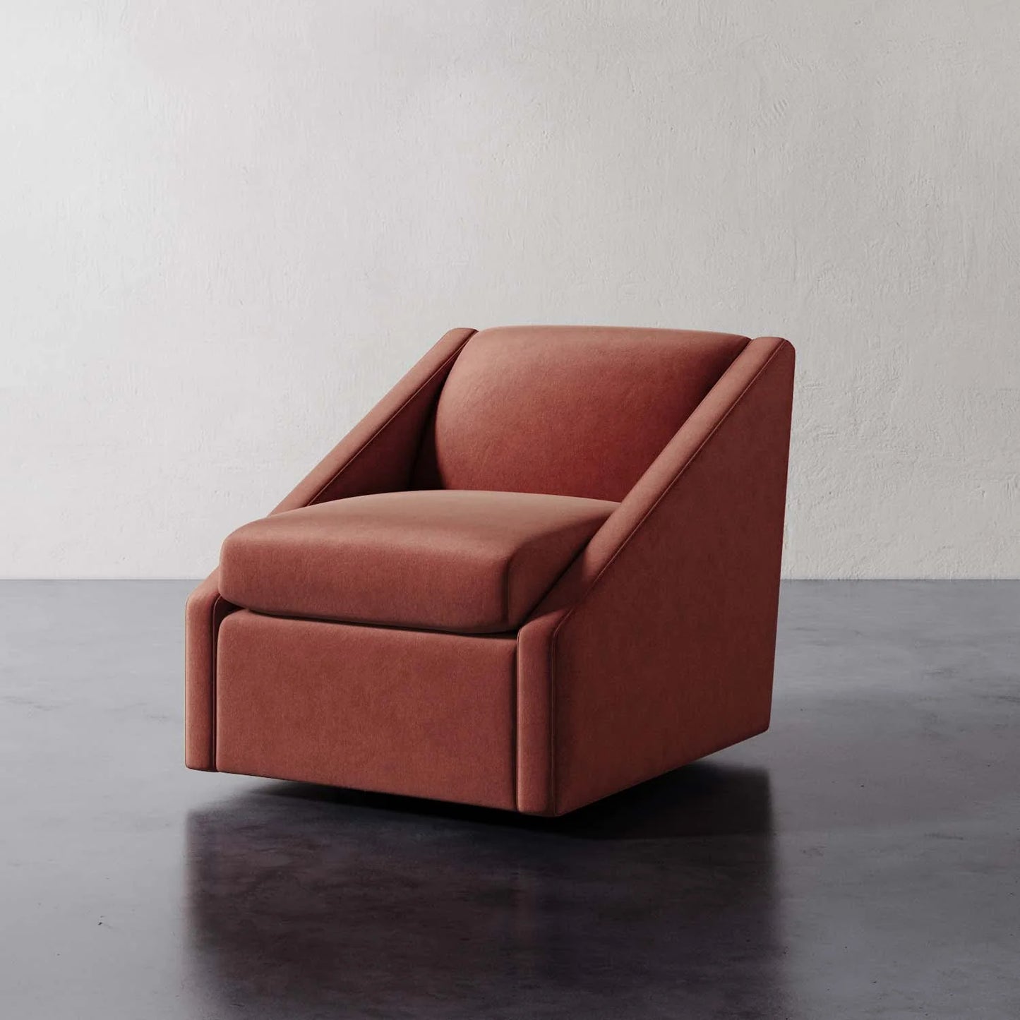 Luxury Modern Fontaine Swivel Chair European Style for Villa
