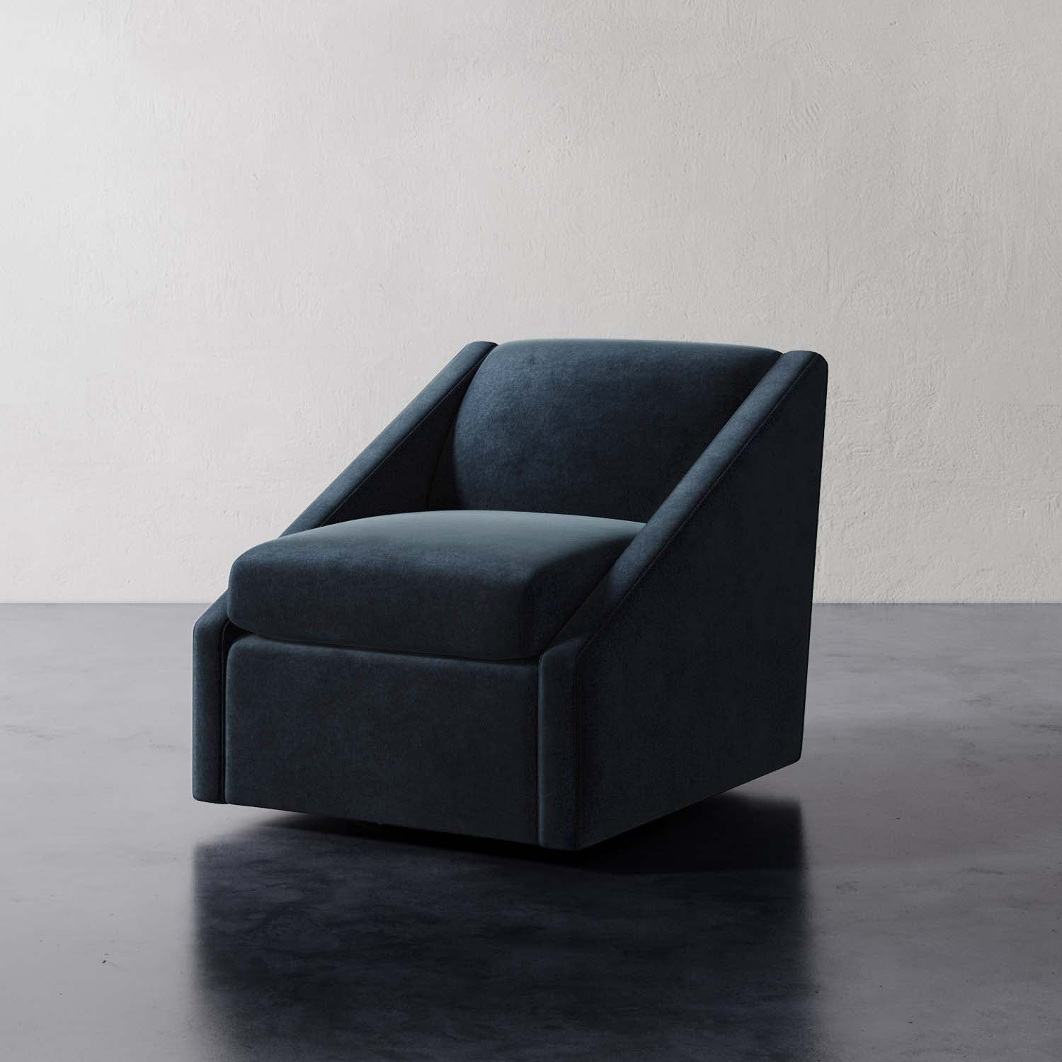 Luxury Modern Fontaine Swivel Chair European Style for Villa