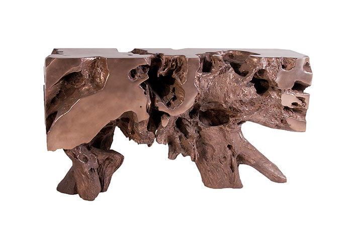 Luxury Modern Freeform Console Table European Style for Villa