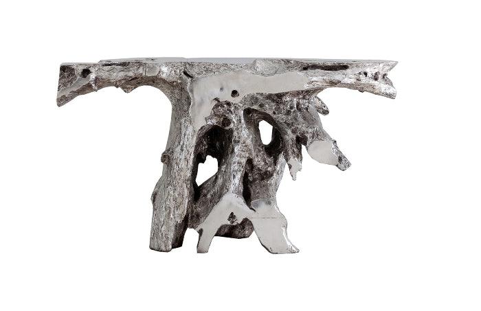 Luxury Modern Freeform Console Table European Style for Villa
