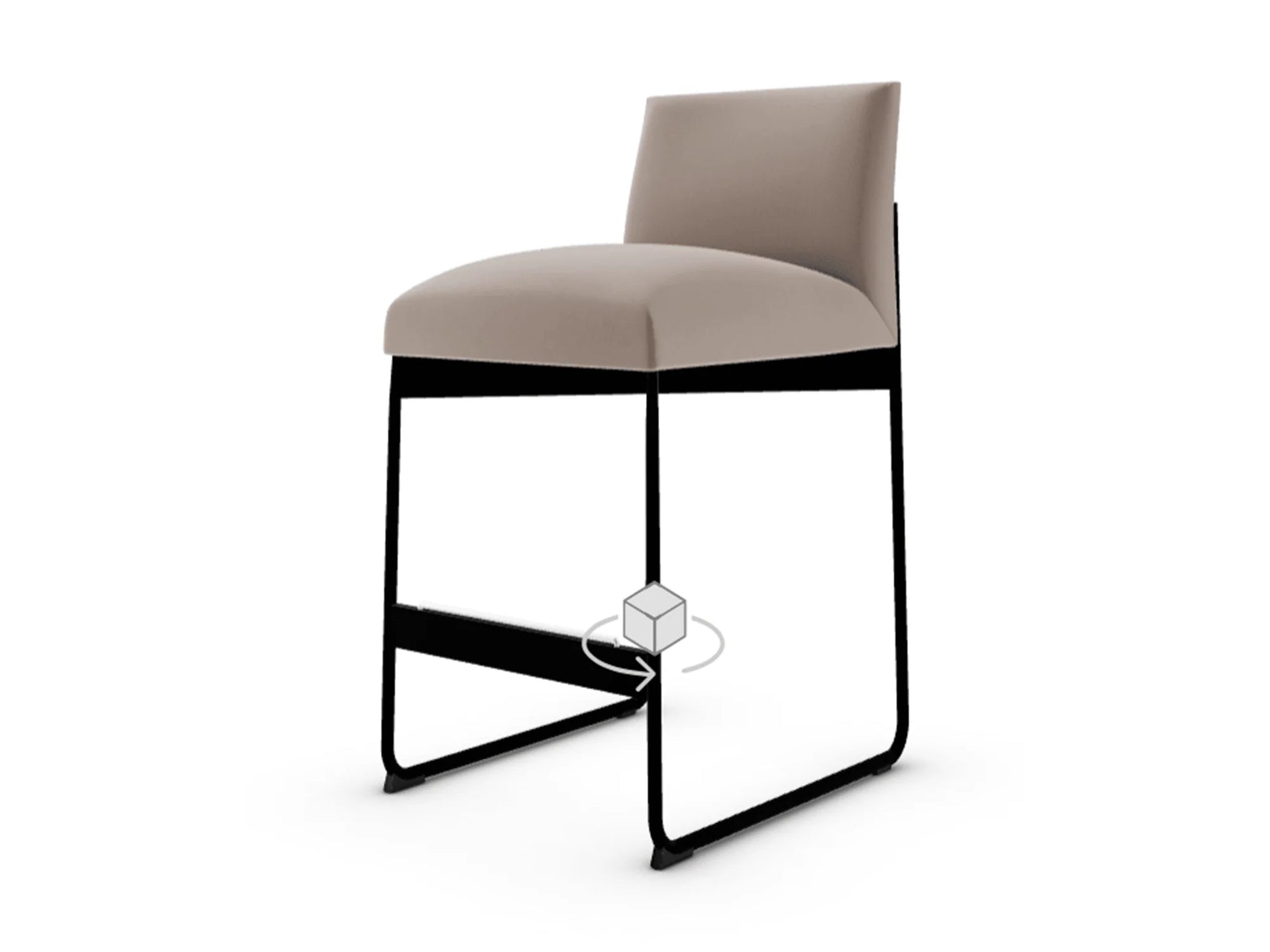 Luxury Modern Gala Stool European Style for Villa