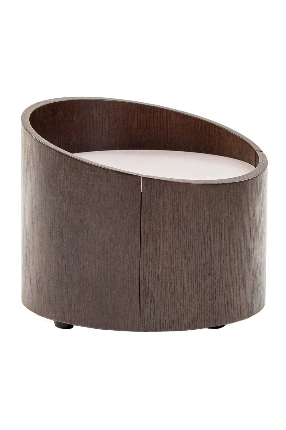 Luxury Modern Geneva Oak Nightstand European Style for Villa