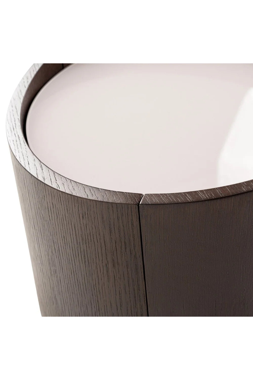 Luxury Modern Geneva Oak Nightstand European Style for Villa