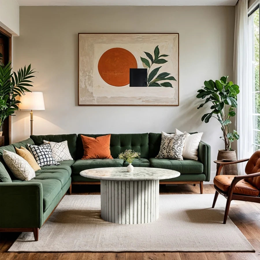 Luxury Modern Genova Coffee Table European Style for Villa