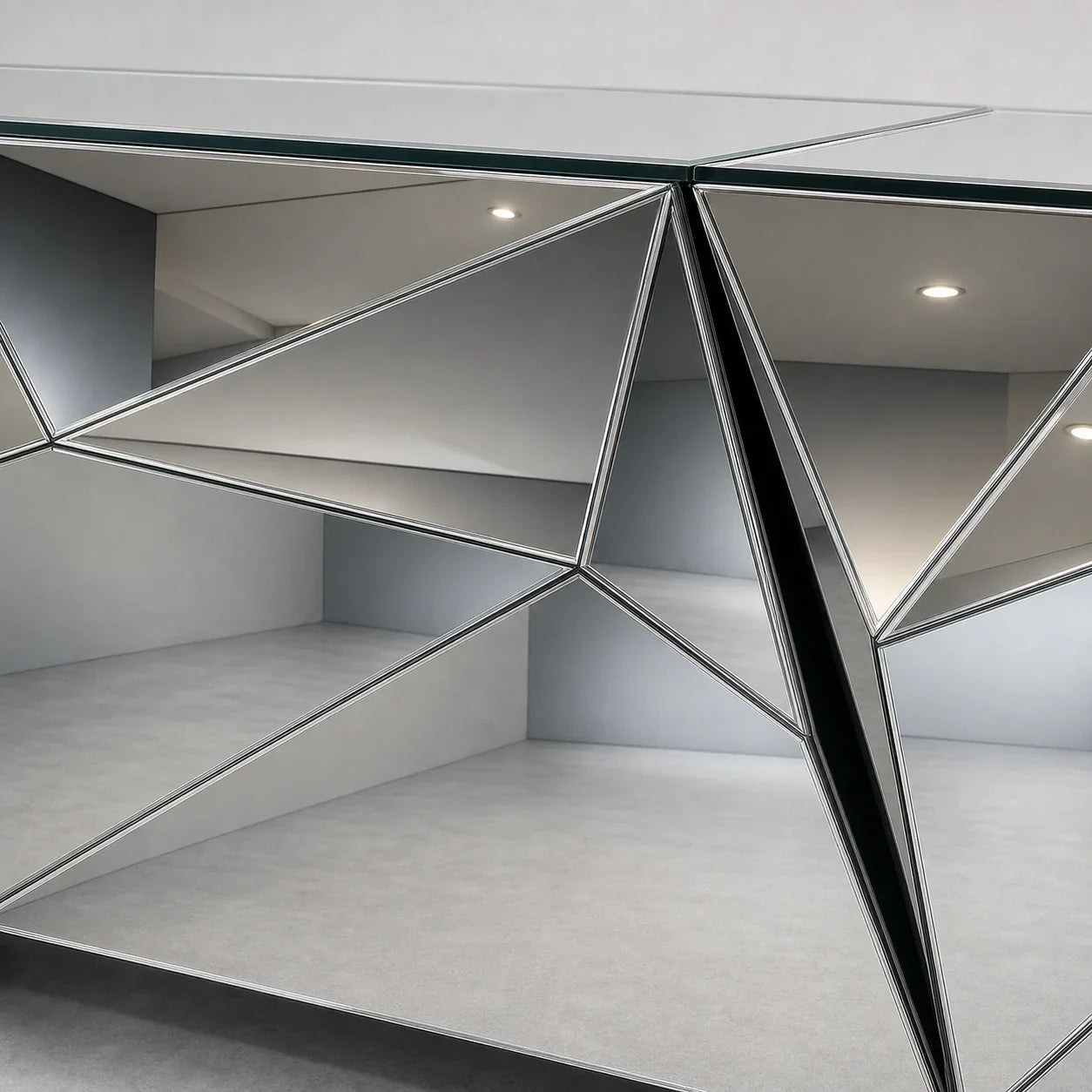 Luxury Modern Geode Console European Style for Villa