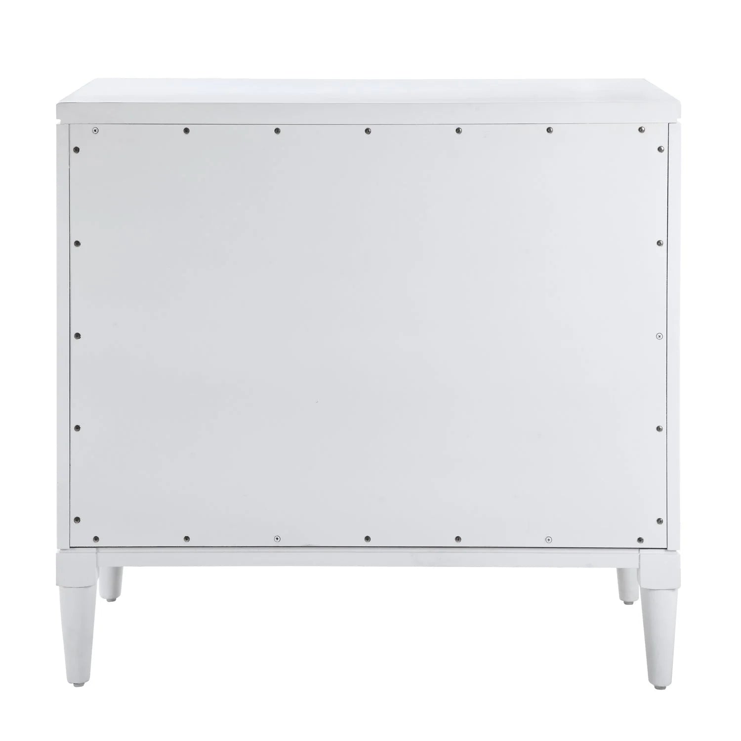 Luxury Modern Geometric Carved 3-Drawer Chest European Style for Villa
