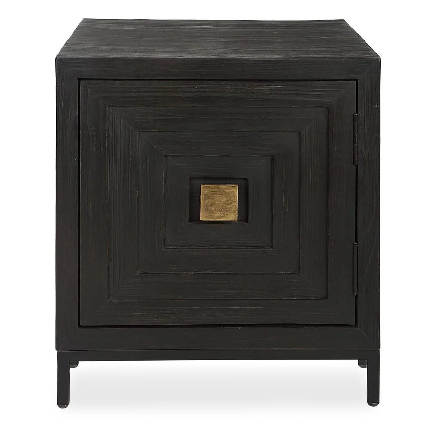Luxury Modern Geometric Wooden Accent Cabinet European Style for Villa