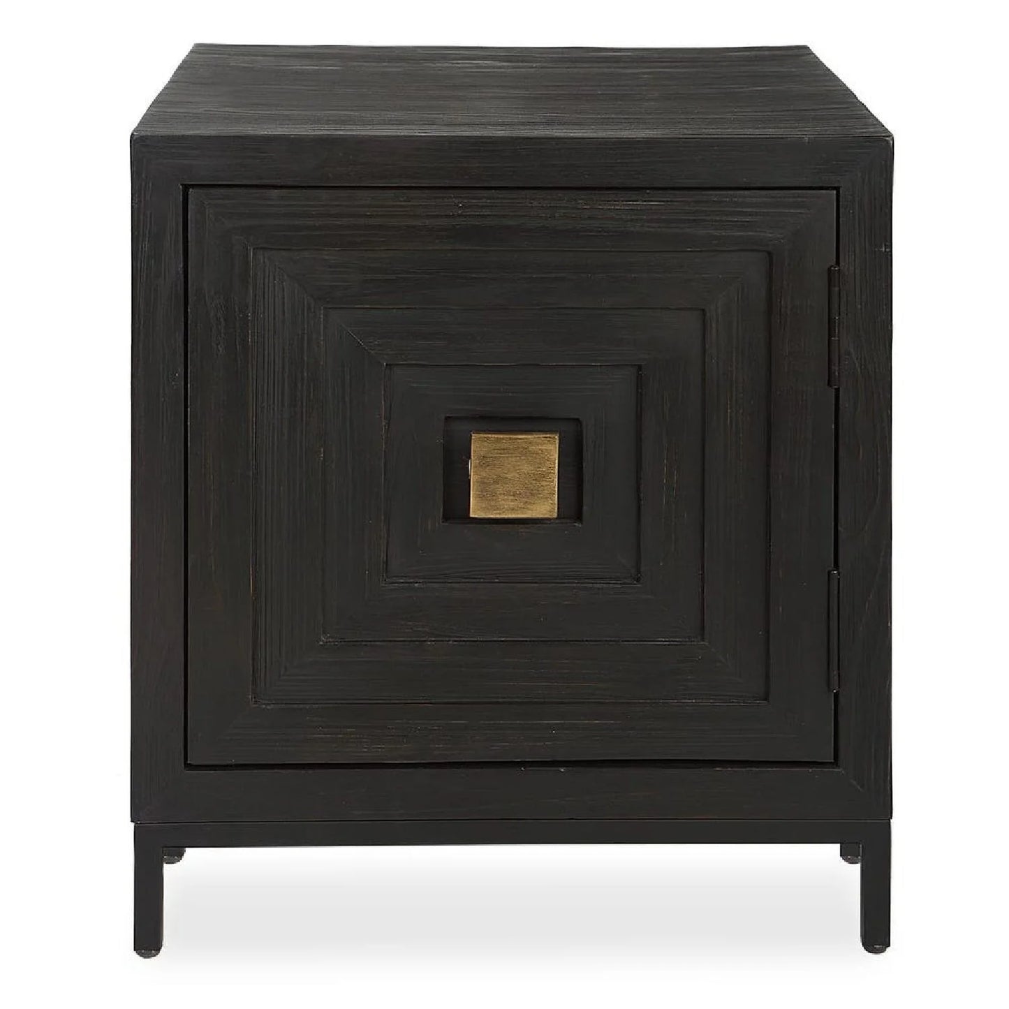 Luxury Modern Geometric Wooden Accent Cabinet European Style for Villa