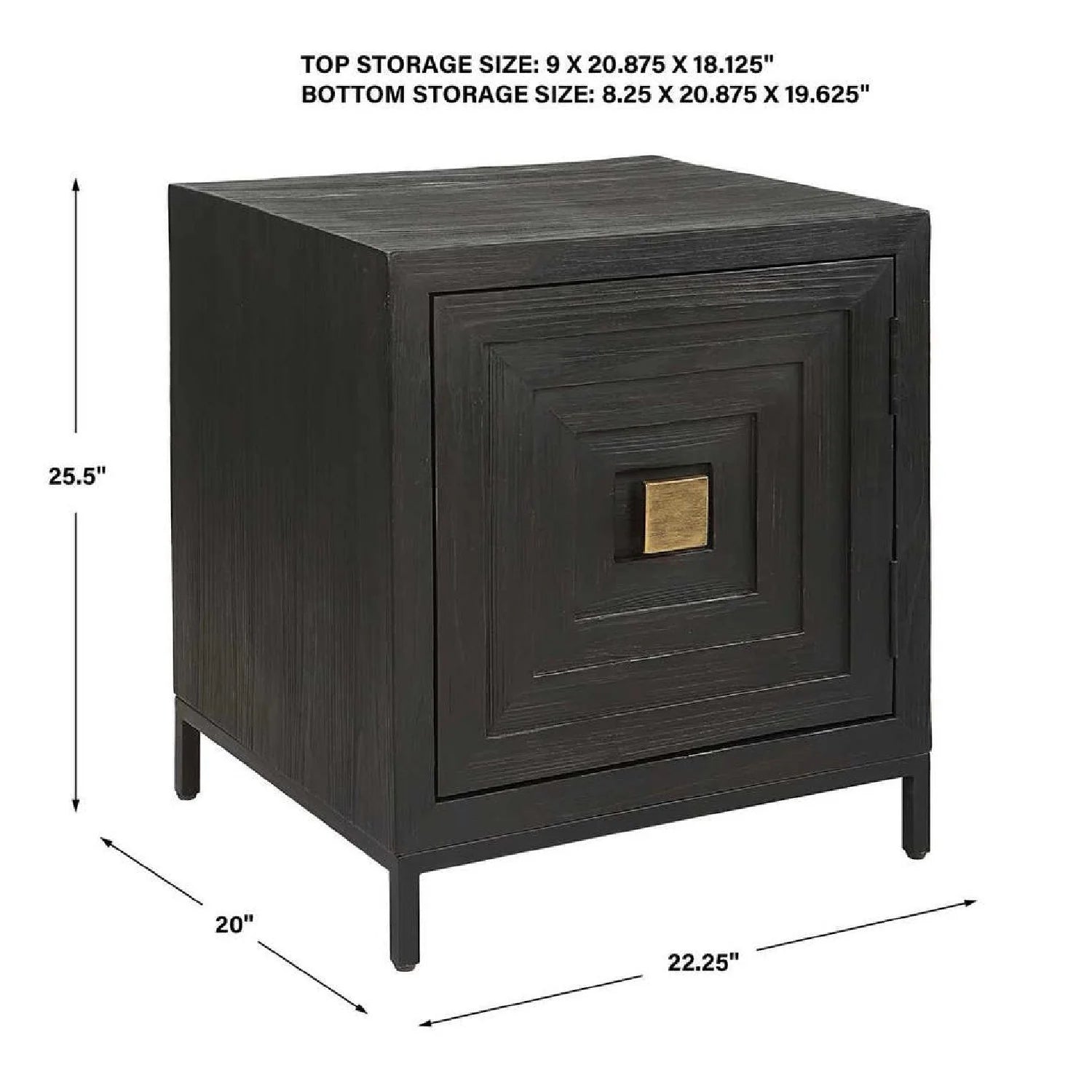 Luxury Modern Geometric Wooden Accent Cabinet European Style for Villa