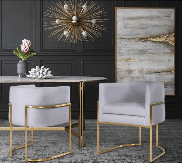 Luxury Modern Geraldine Dining Chair European Style for Villa