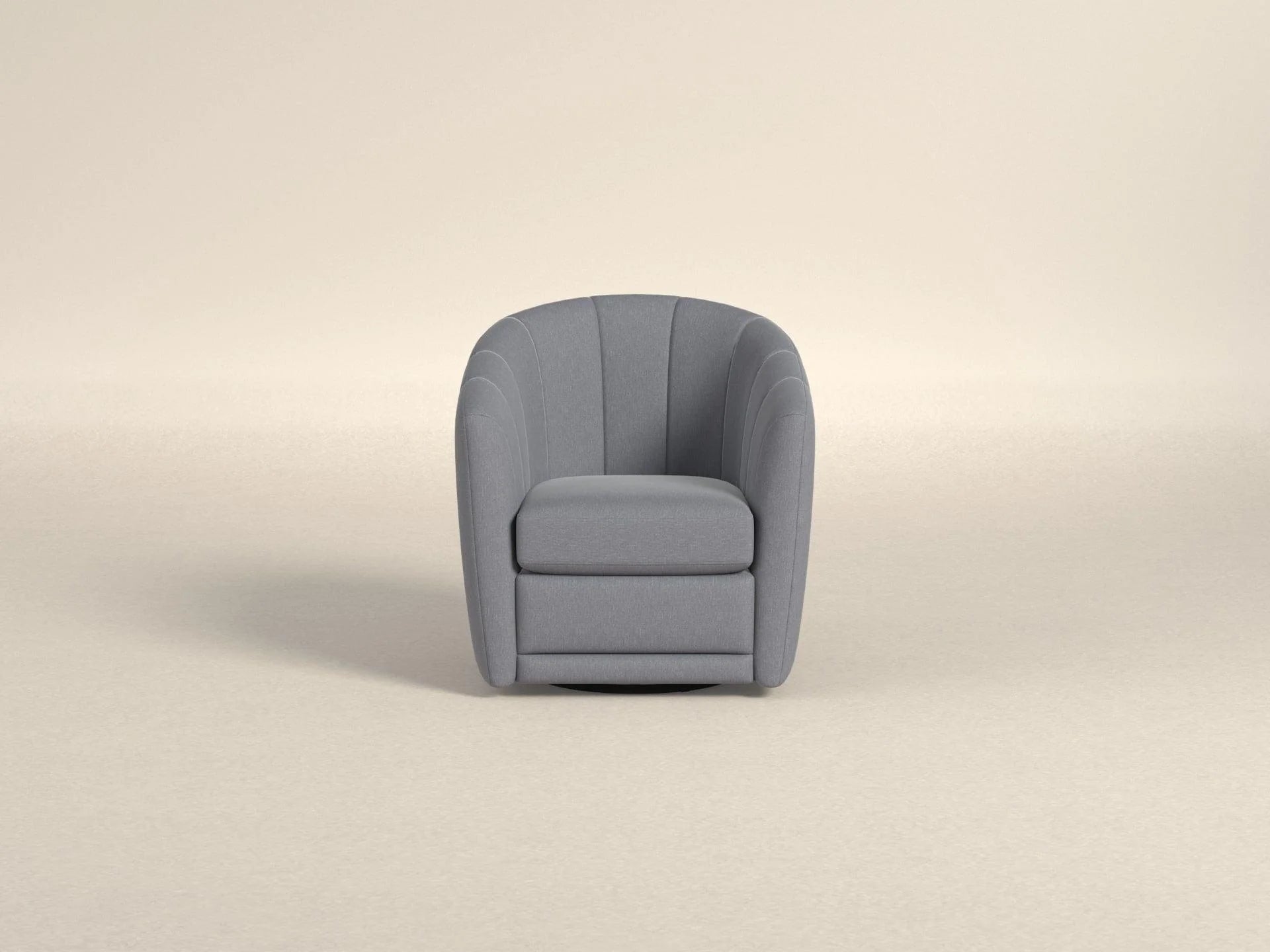 Luxury Modern Giada Swivel Accent Chair European Style for Villa