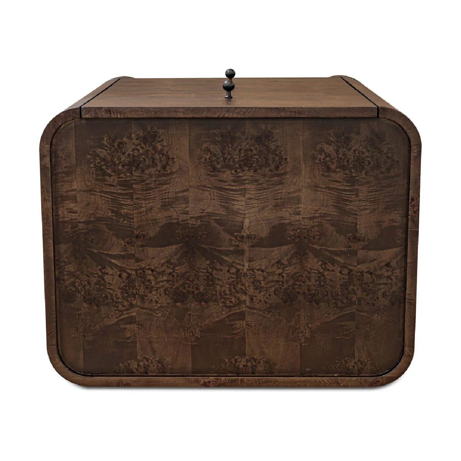 Luxury Modern Gibson 2-Drawer Nightstand European Style for Villa