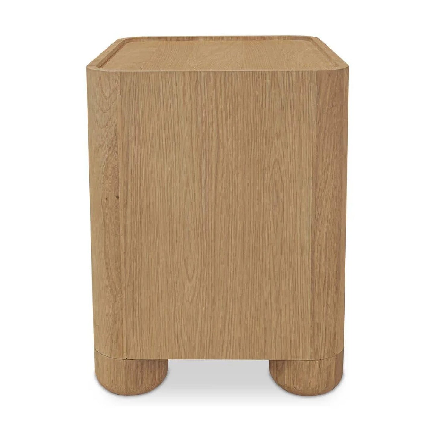 Luxury Modern Gibson 2-Drawer Nightstand European Style for Villa