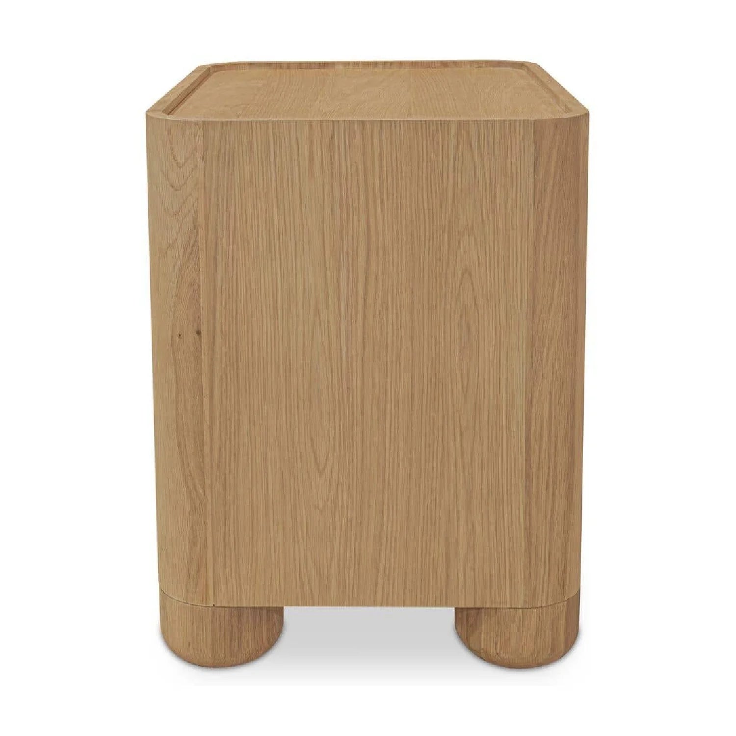 Luxury Modern Gibson 2-Drawer Nightstand European Style for Villa