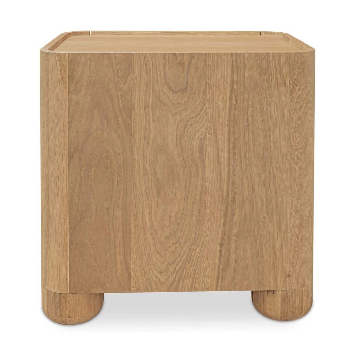 Luxury Modern Gibson 2-Drawer Nightstand European Style for Villa