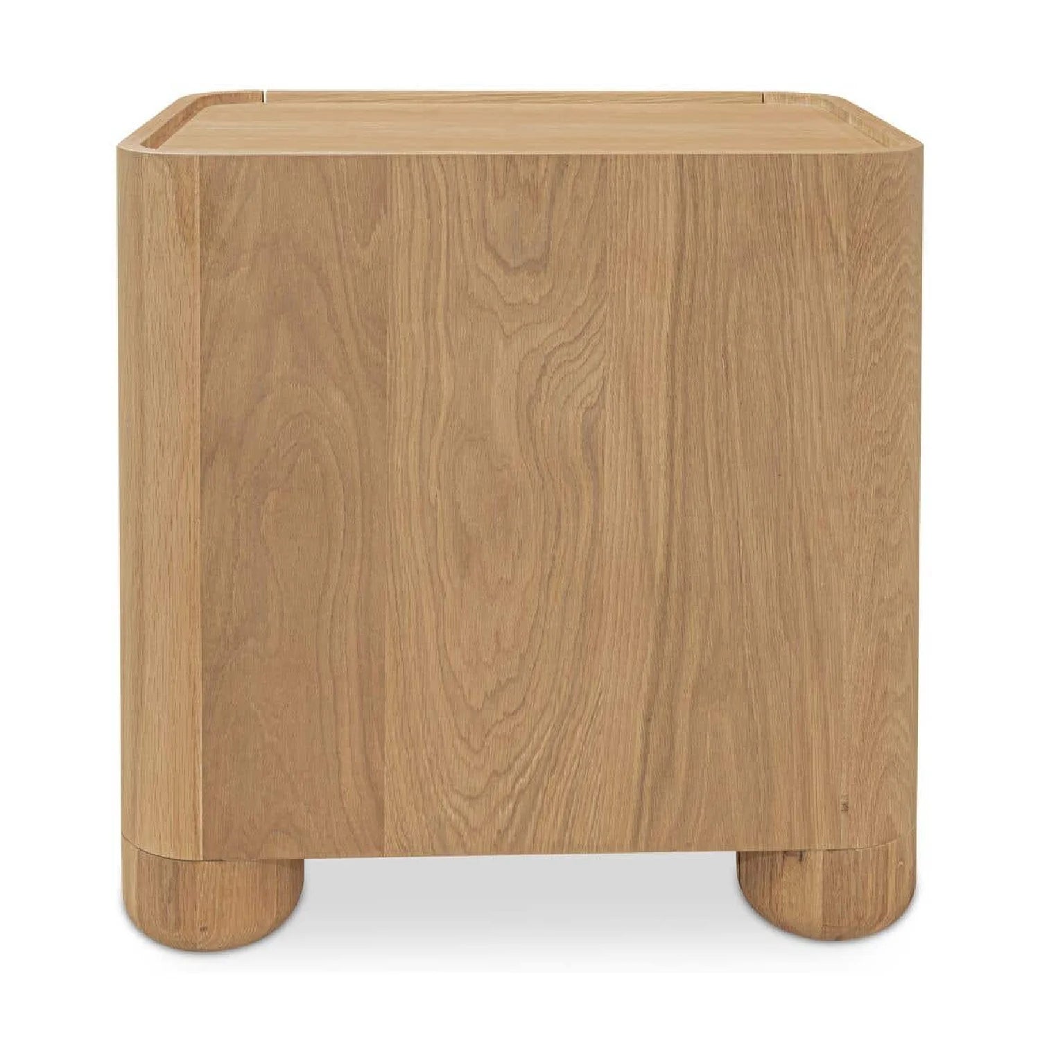 Luxury Modern Gibson 2-Drawer Nightstand European Style for Villa