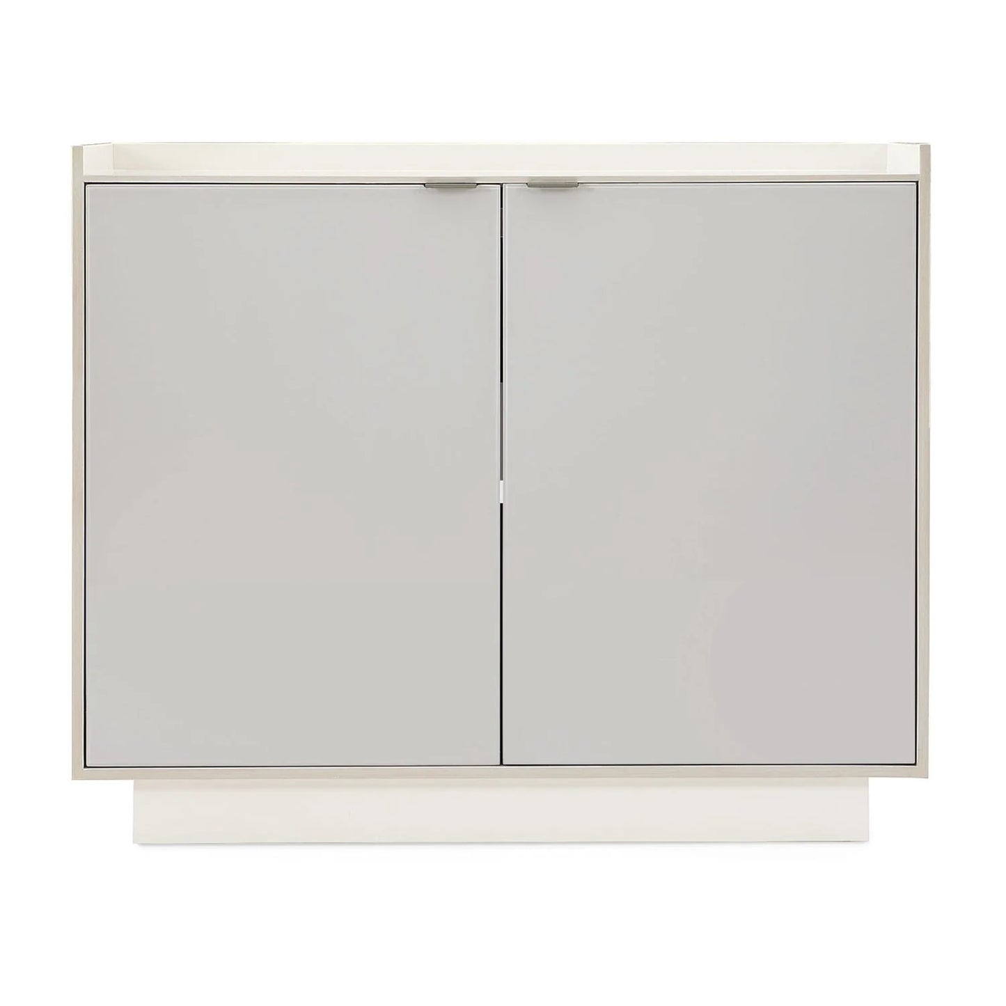 Luxury Modern Gray 2-Door Chest European Style for Villa