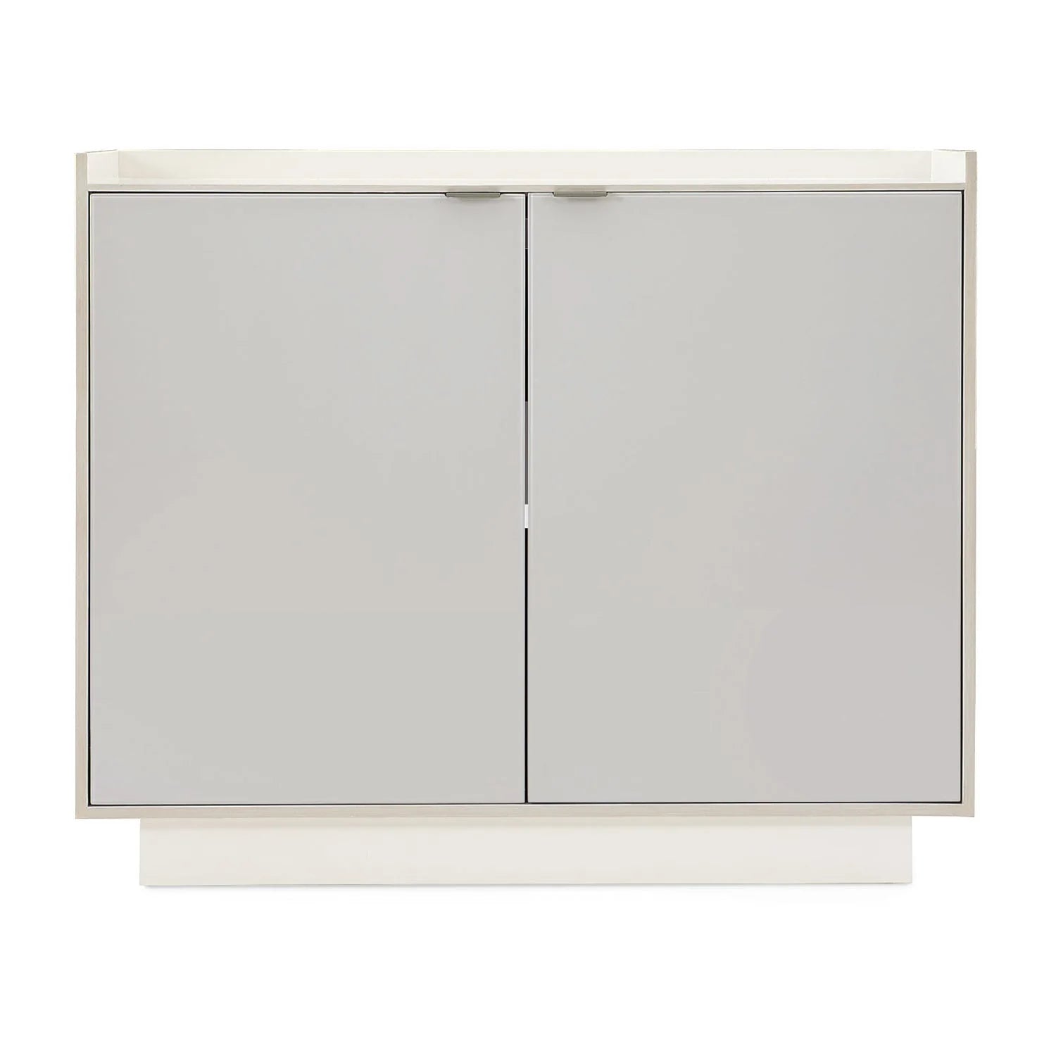 Luxury Modern Gray 2-Door Chest European Style for Villa