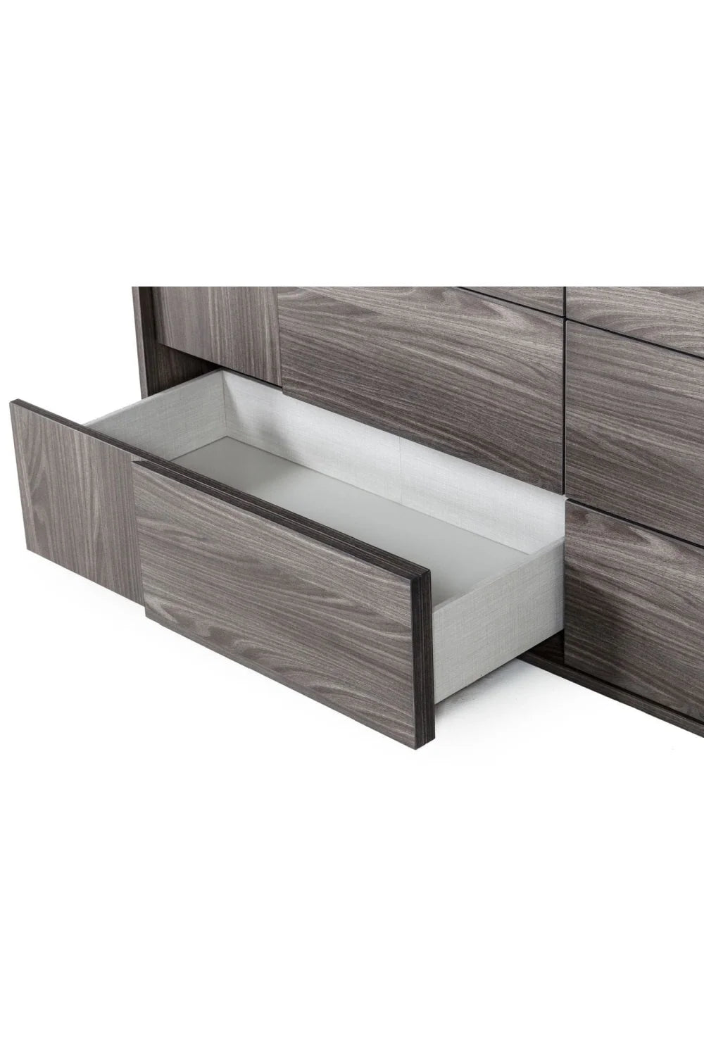 Luxury Modern Gray Elm Dresser European Style for Villa