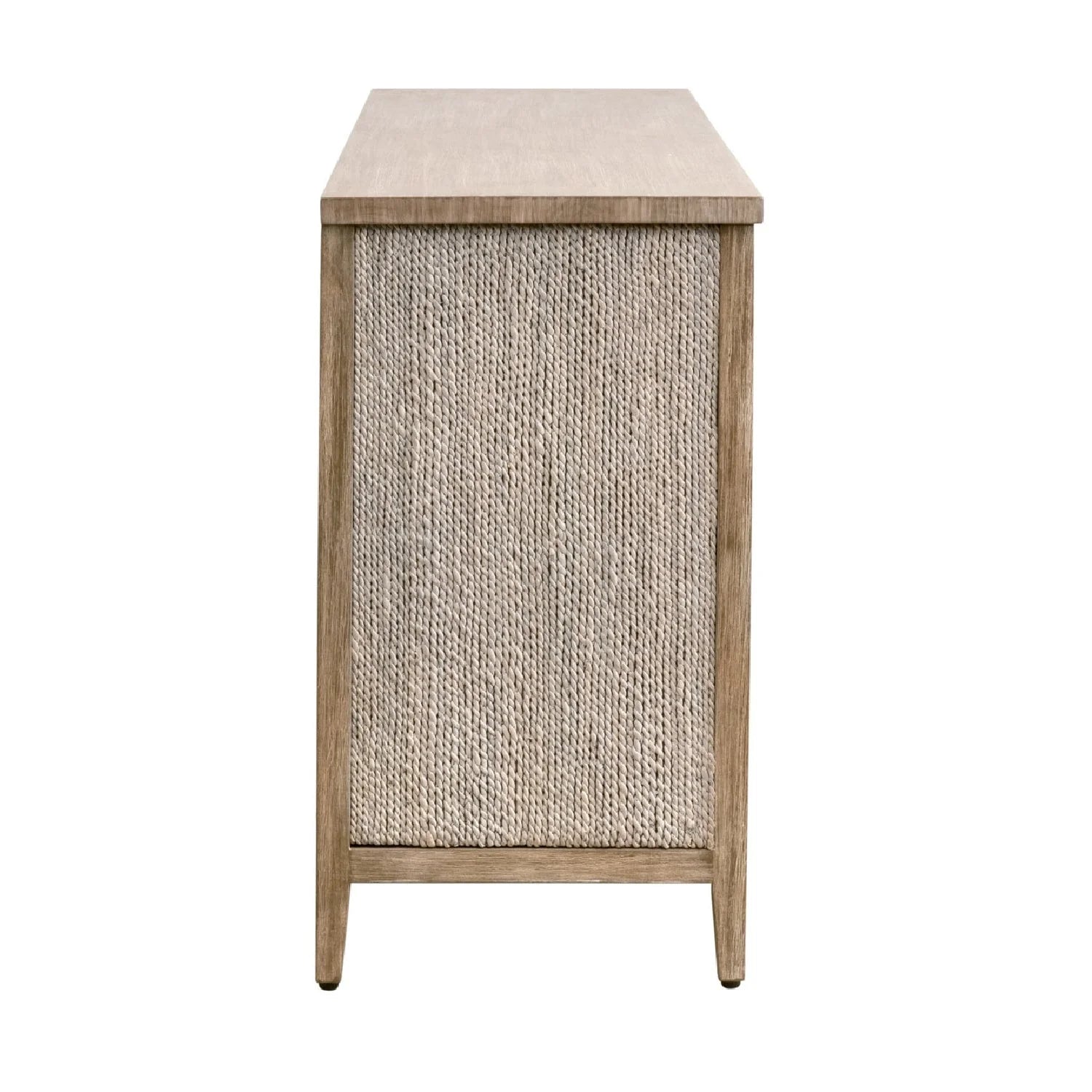 Luxury Modern Gray Mahogany Dresser European Style for Villa