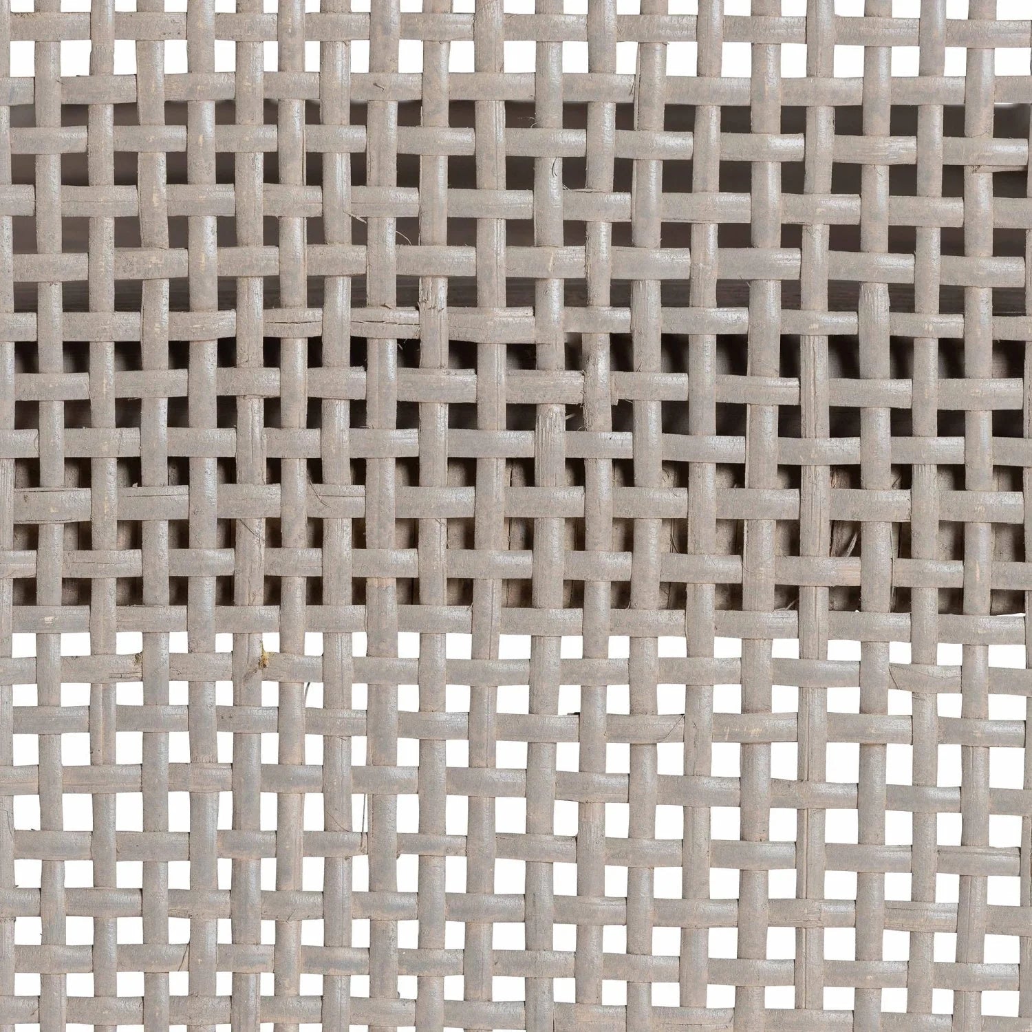 Luxury Modern Gray Rattan 2-Door Cabinet European Style for Villa