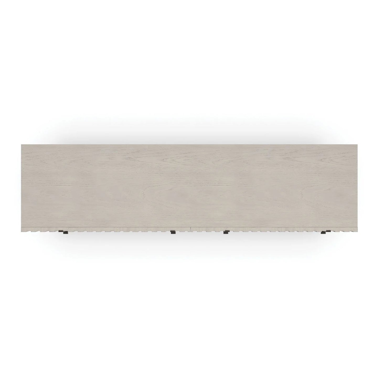 Luxury Modern Gray Slatted 6-Drawer Dresser European Style for Villa