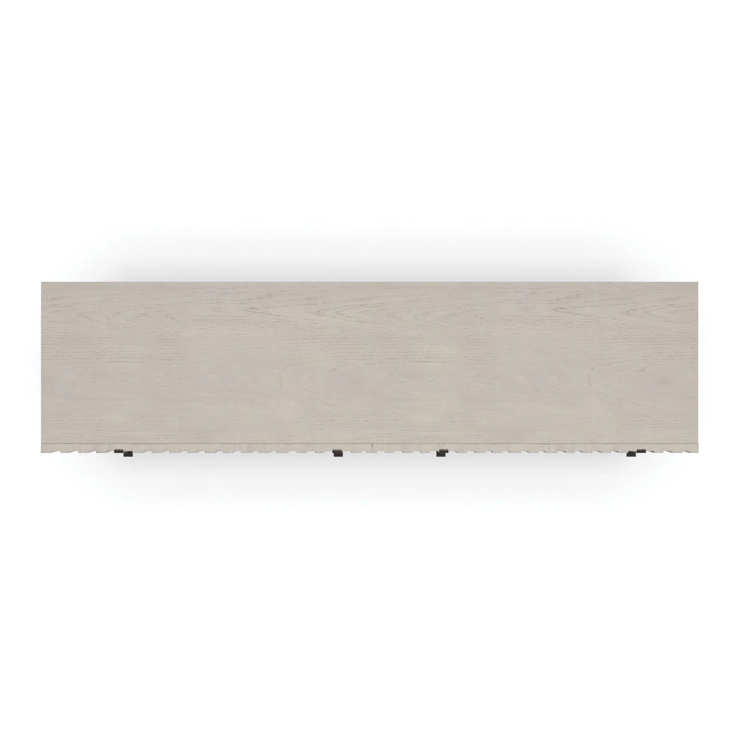 Luxury Modern Gray Slatted 6-Drawer Dresser European Style for Villa