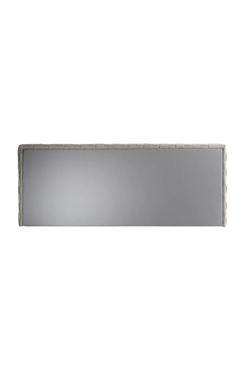 Luxury Modern Gray Velvet Bed European Style for Villa