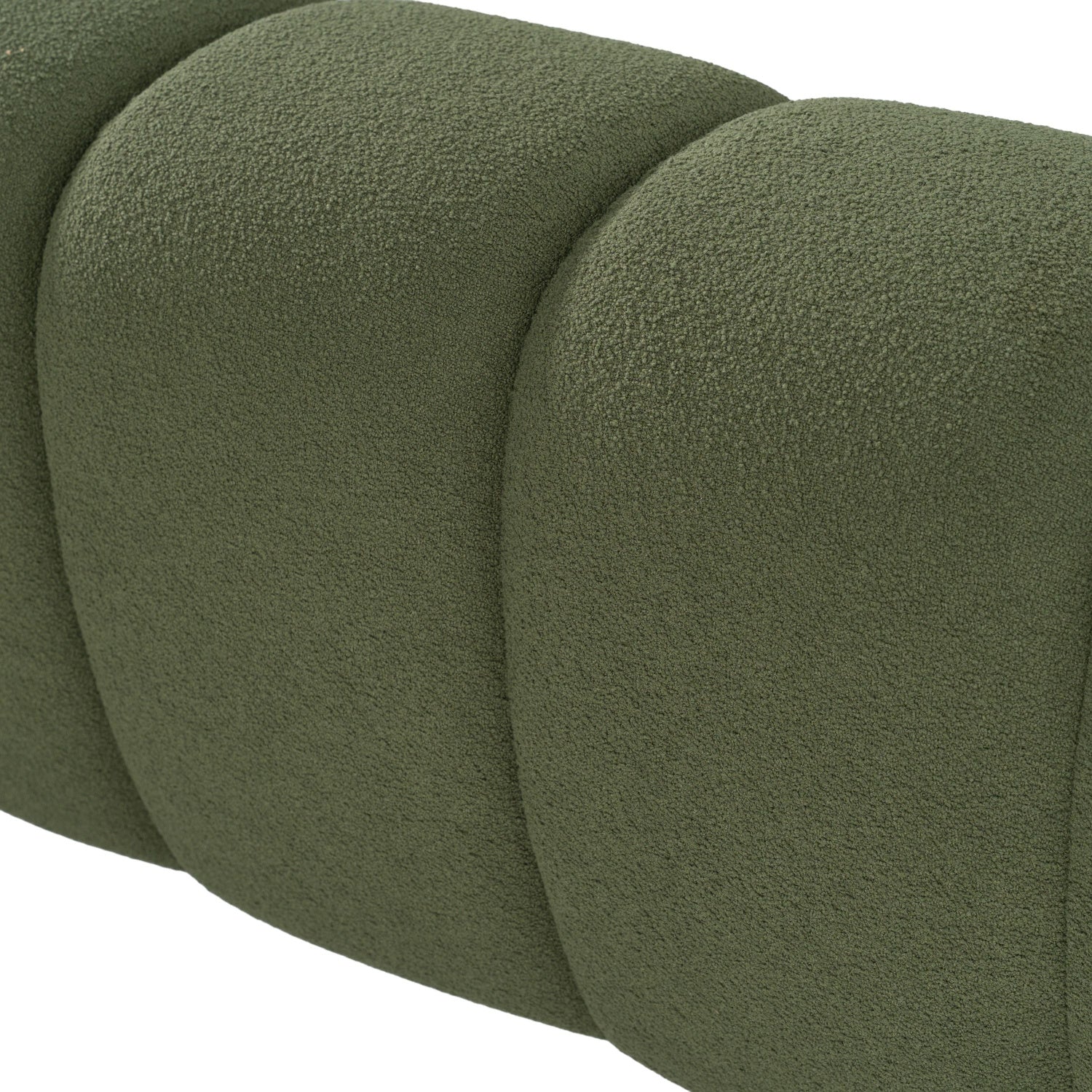 Luxury Modern Green Hexagonal Tufted Bed European Style for Villa