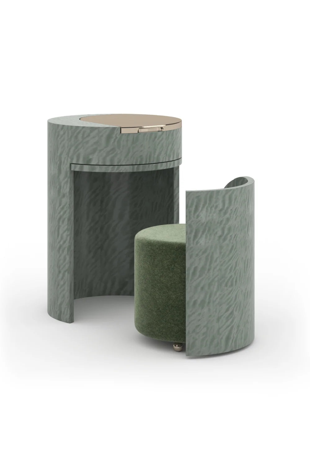 Luxury Modern Green Vanity European Style for Villa