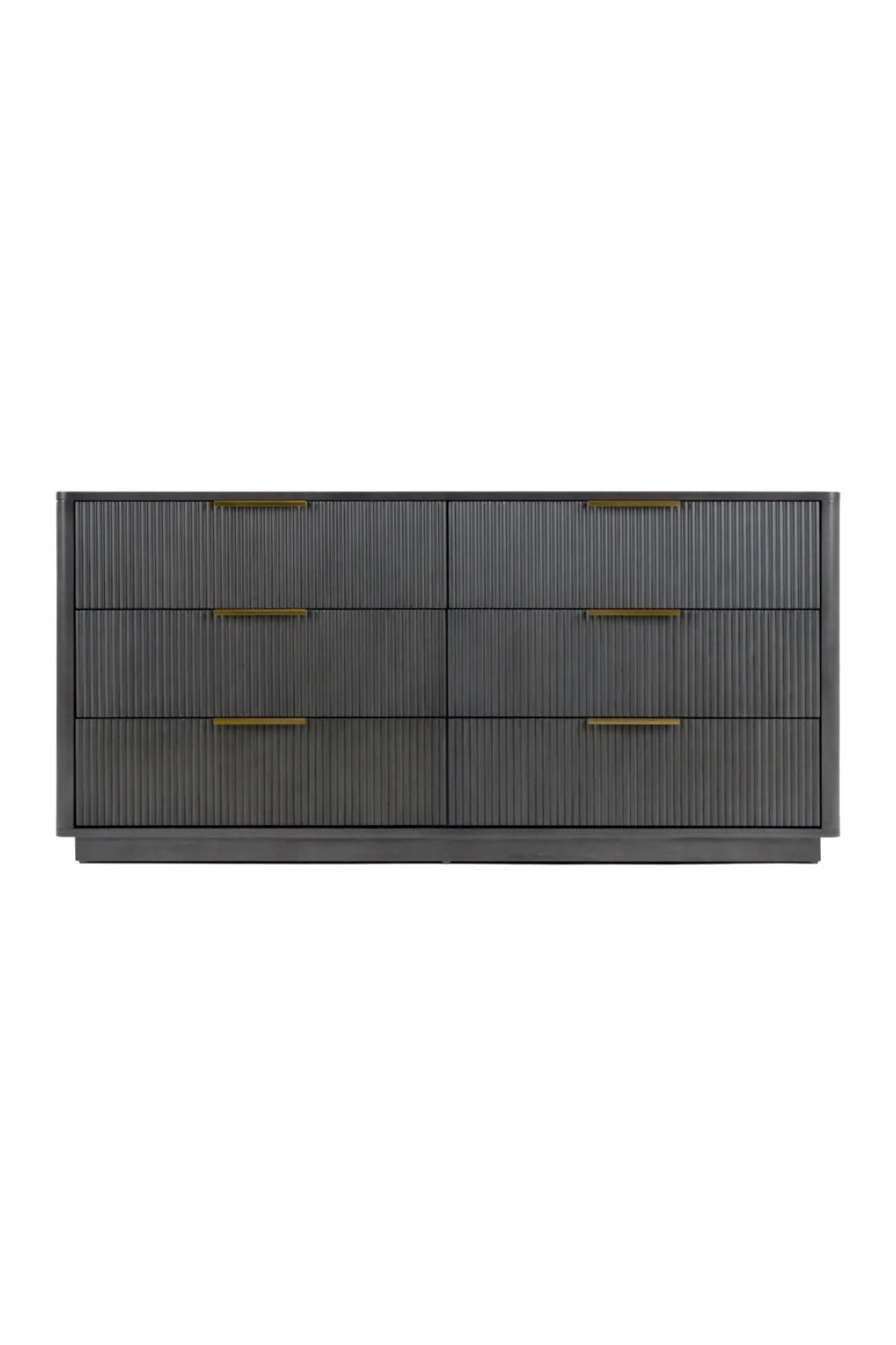 Luxury Modern Grey Wash Dresser European Style for Villa