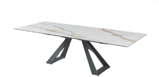 Luxury Modern Guama Extendable Dining Table European Style for Villa