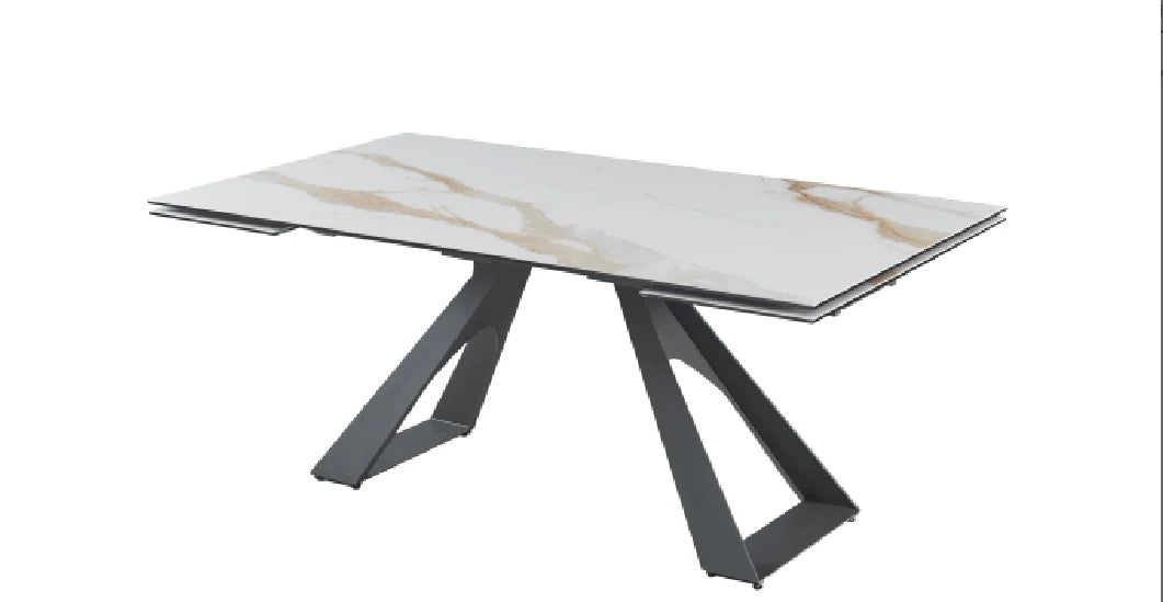 Luxury Modern Guama Extendable Dining Table European Style for Villa