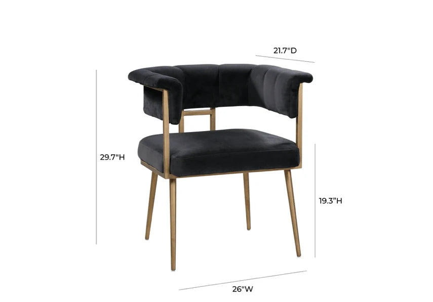 Luxury Modern H Dining Chair European Style for Villa