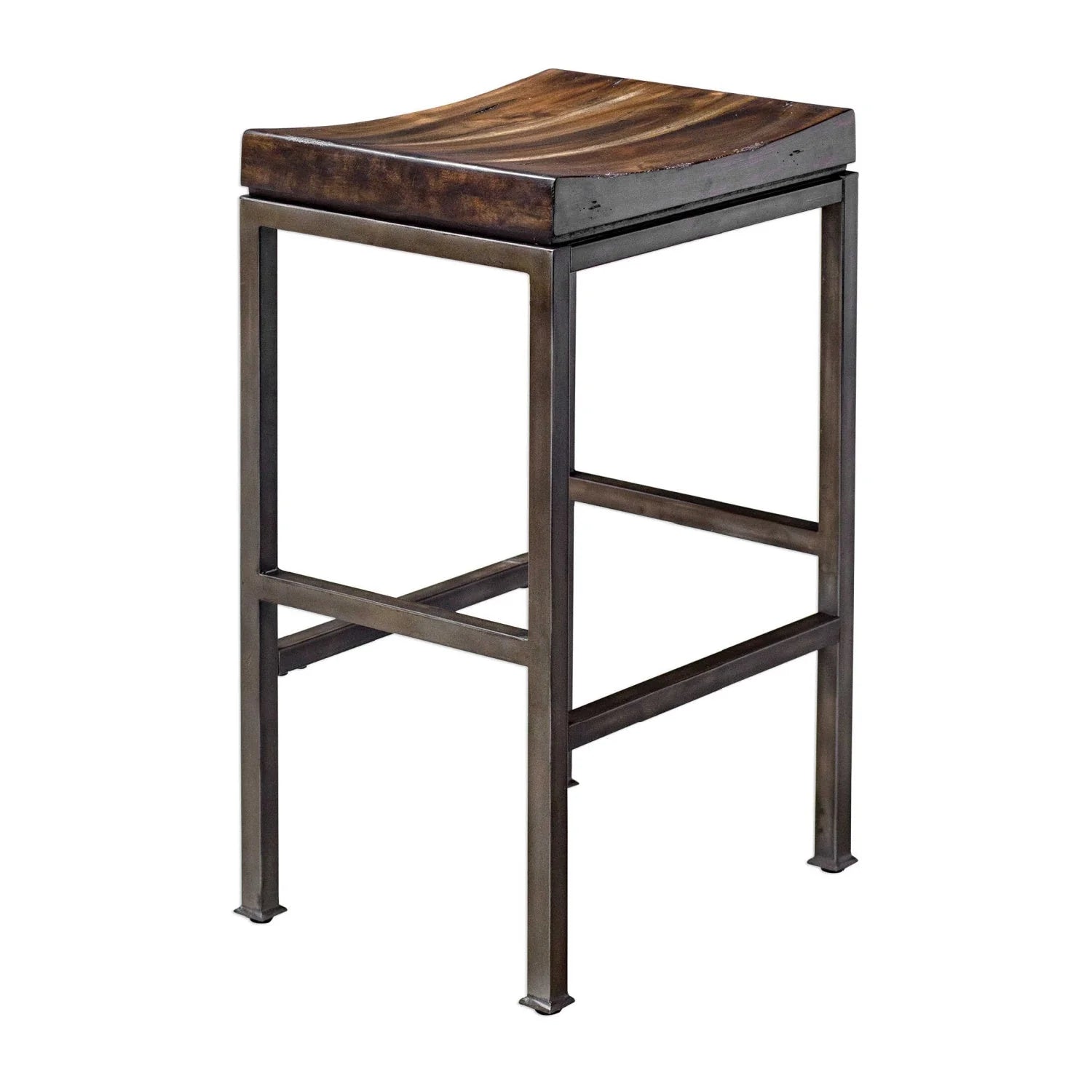 Luxury Modern Hardwood Bar Stool European Style for Villa