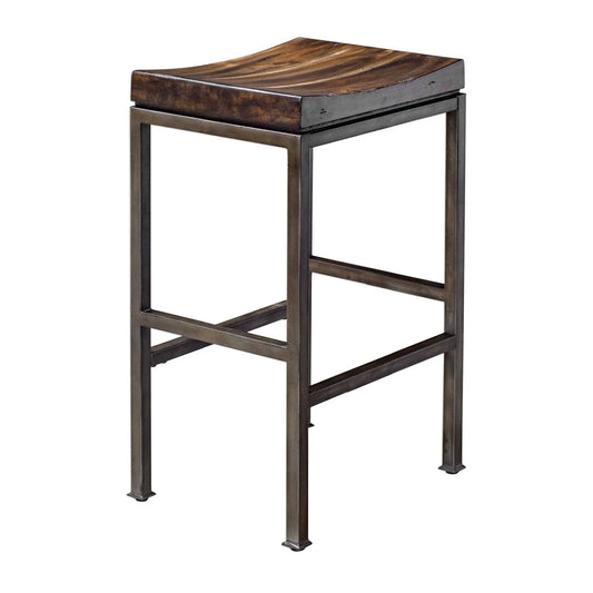 Luxury Modern Hardwood Bar Stool European Style for Villa