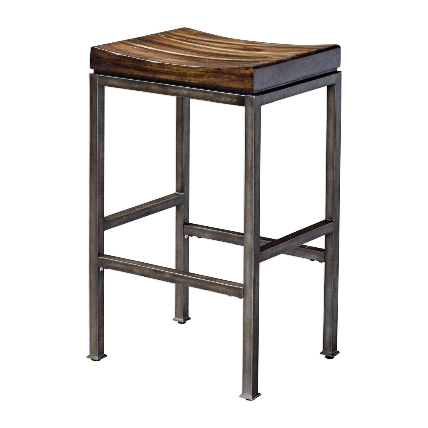 Luxury Modern Hardwood Bar Stool European Style for Villa