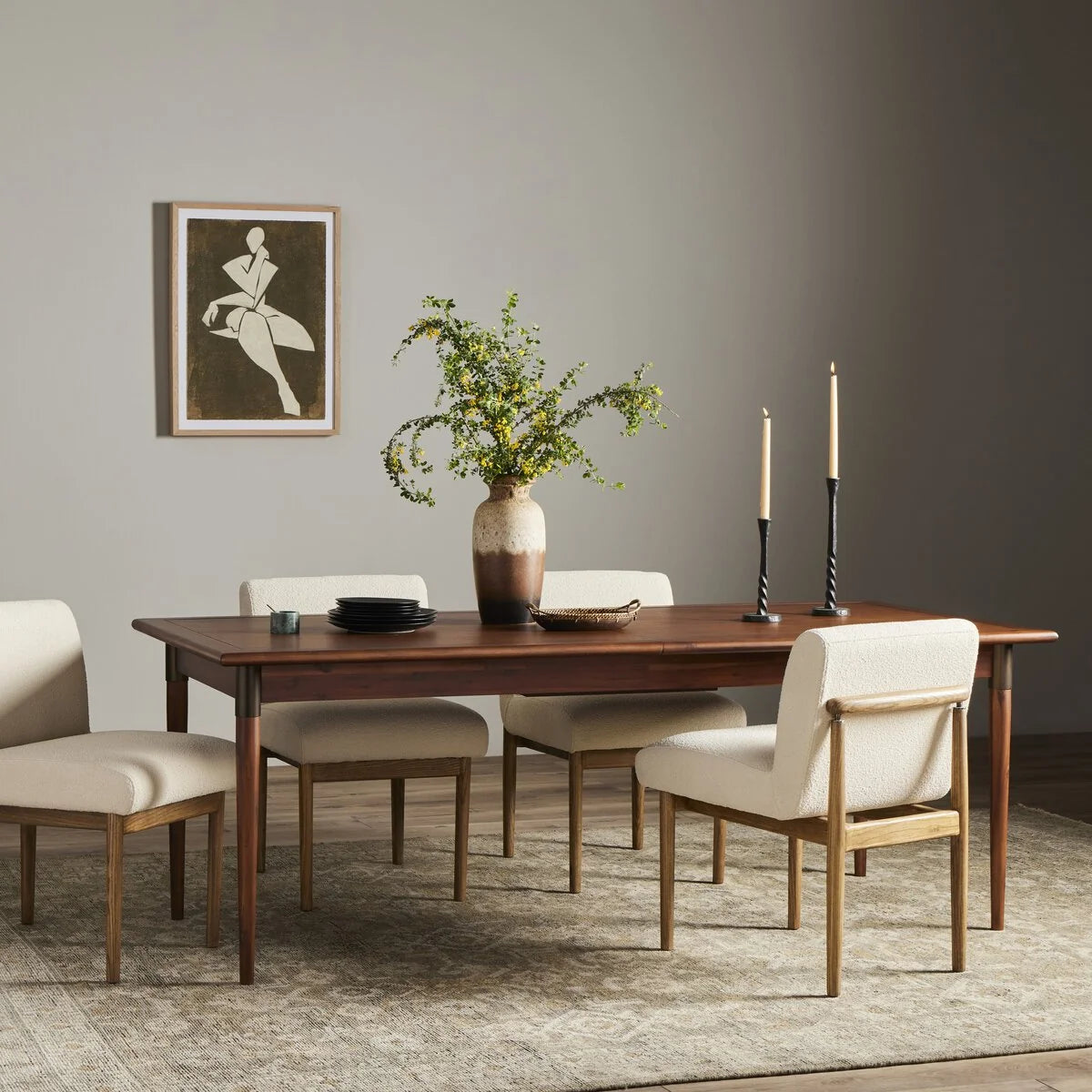 Luxury Modern Harper Dining Table European Style for Villa