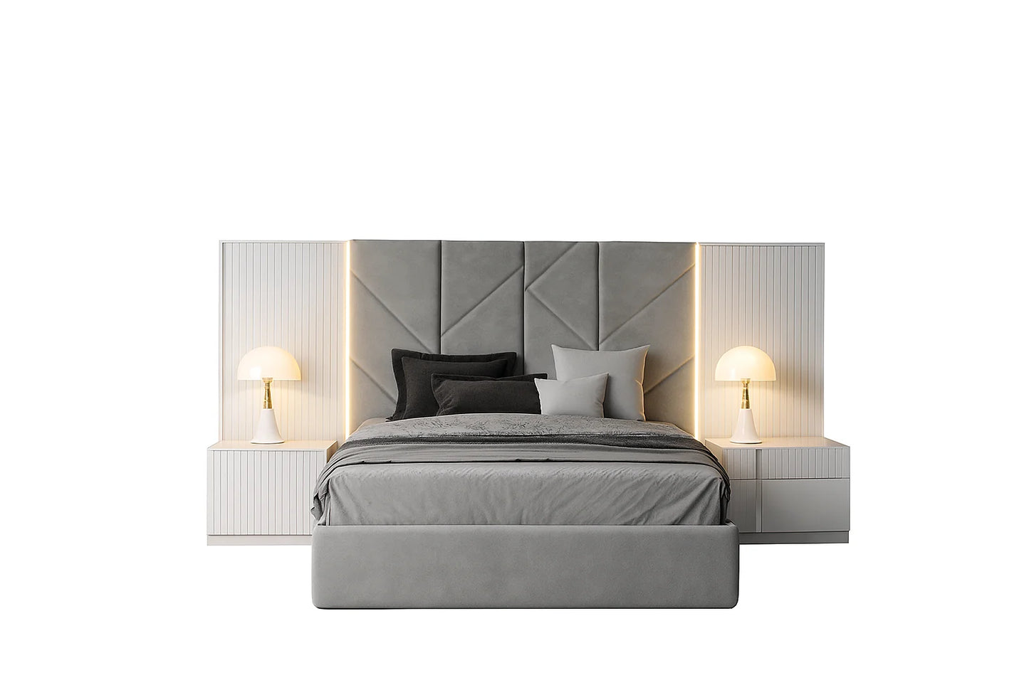 Luxury Modern Helen Bedroom Set European Style for Villa