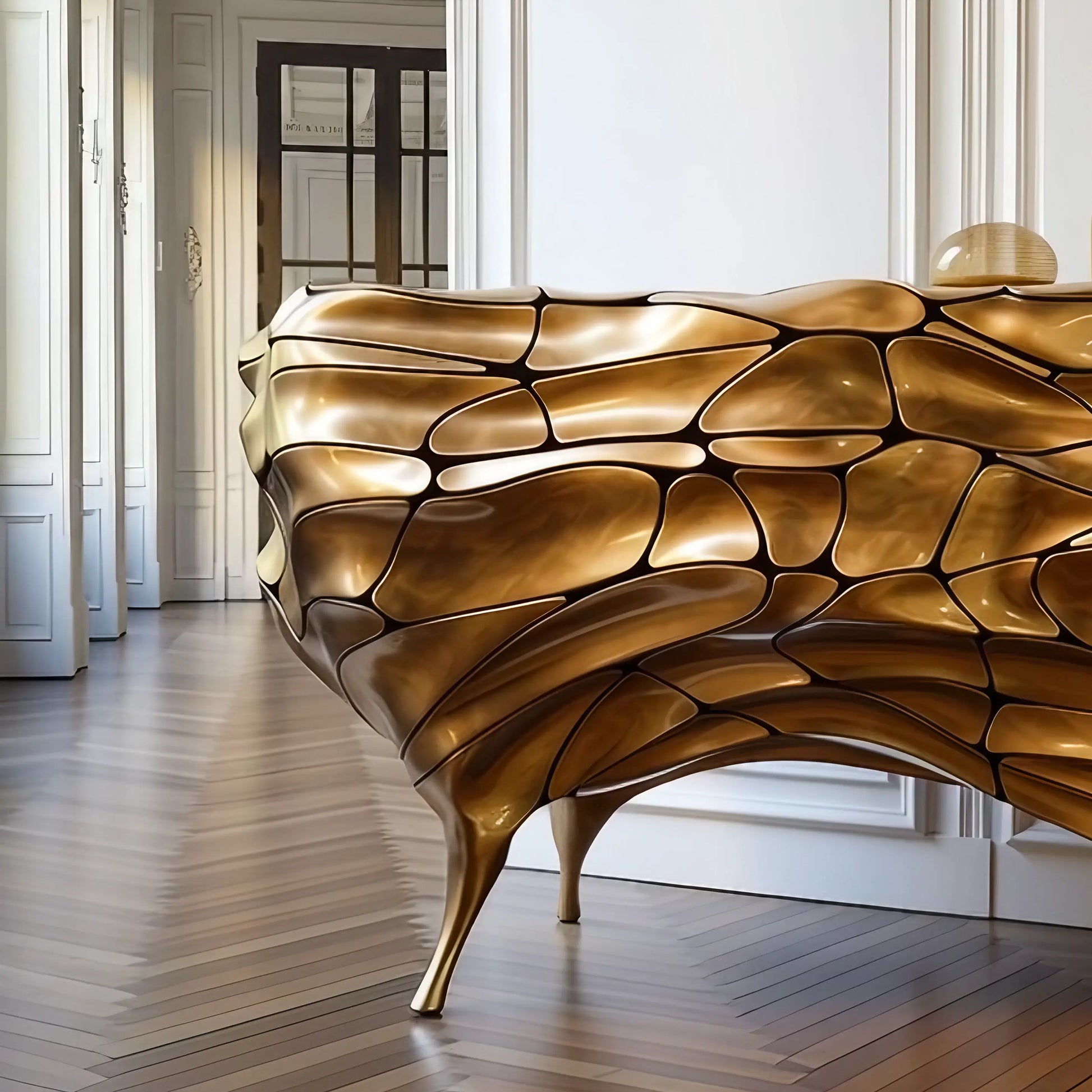 Luxury Modern Helios Console Table European Style for Villa