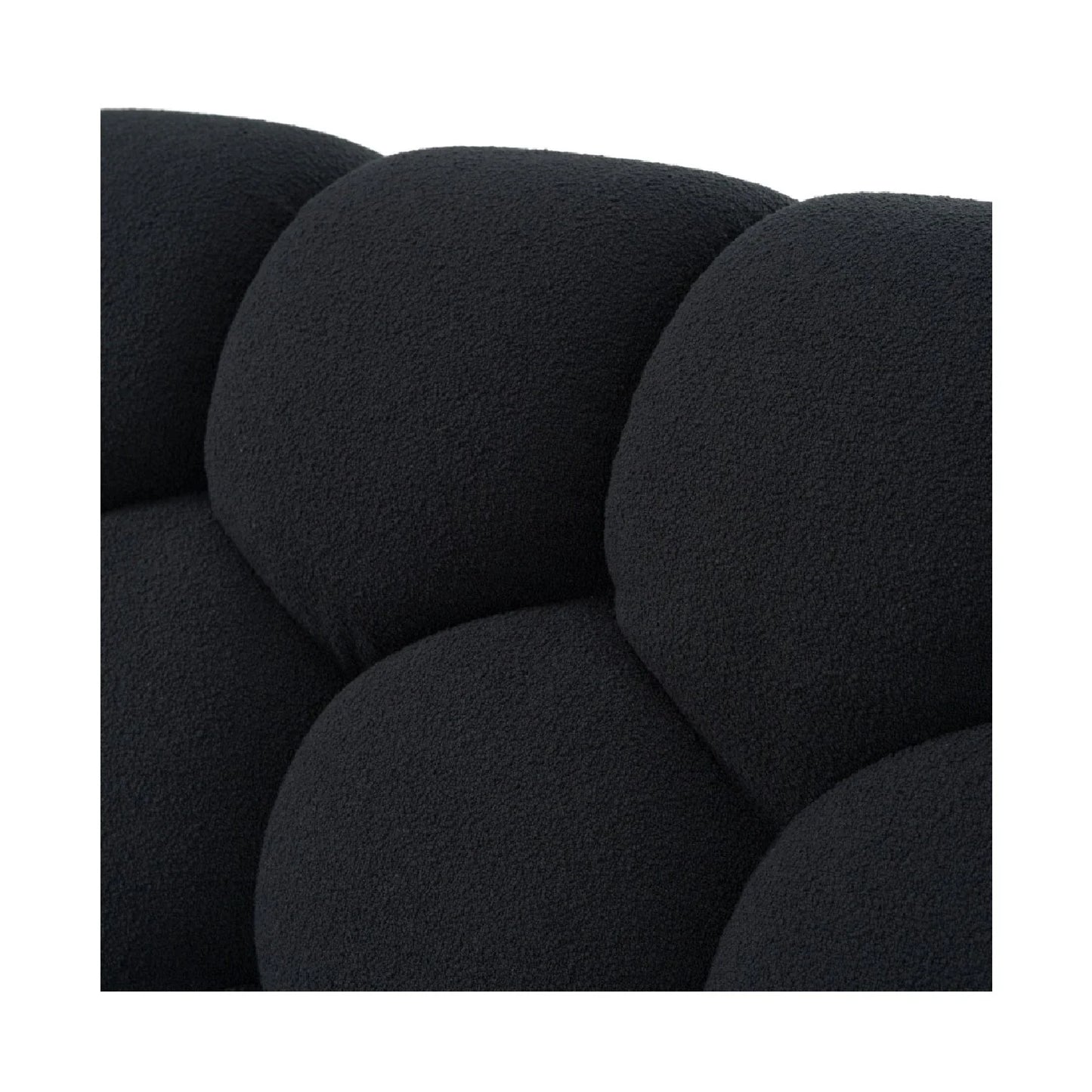 Luxury Modern Hexagonal Tufted Queen Bed European Style for Villa