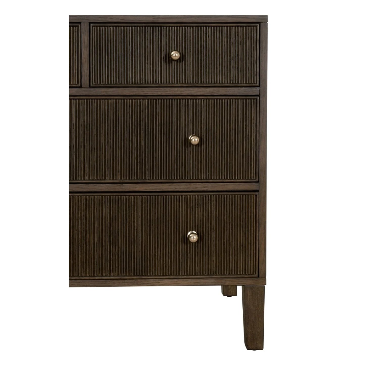 Luxury Modern Highland Oak 8-Drawer Dresser European Style for Villa