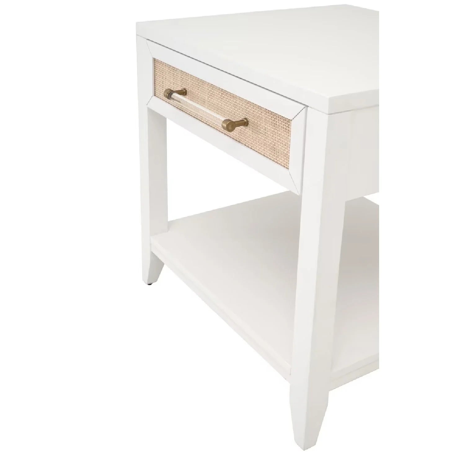 Luxury Modern Holland 1-Drawer Nightstand European Style for Villa