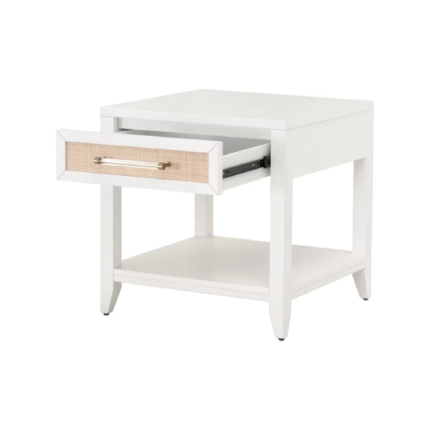 Luxury Modern Holland 1-Drawer Nightstand European Style for Villa