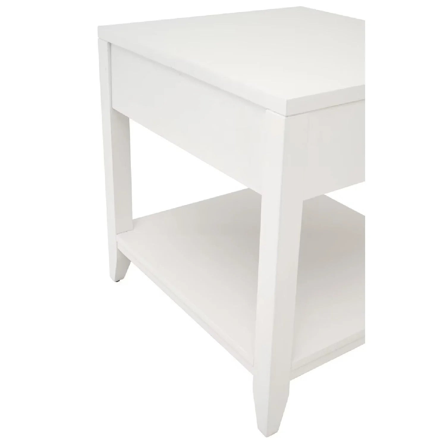 Luxury Modern Holland 1-Drawer Nightstand European Style for Villa