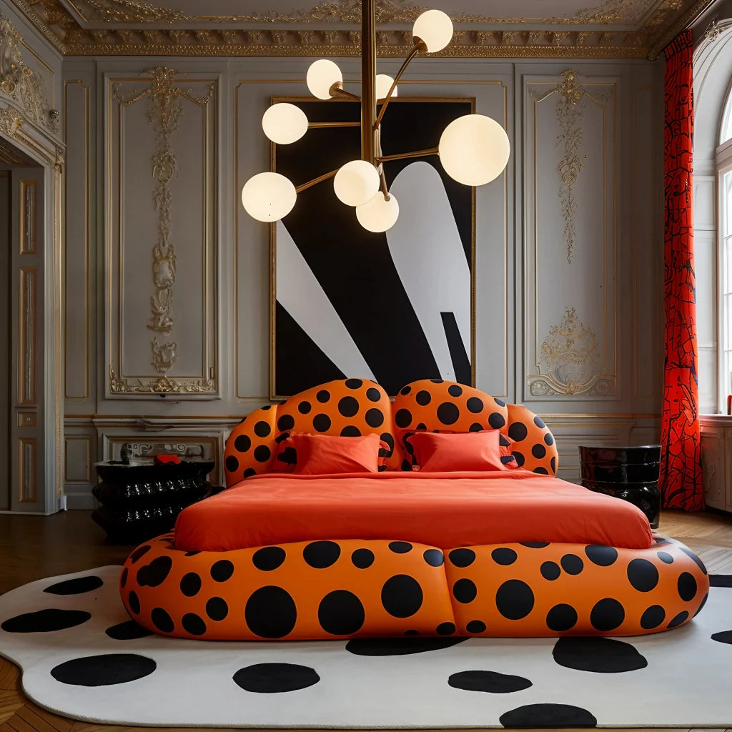 Luxury Modern Hotaru Bed European Style for Villa