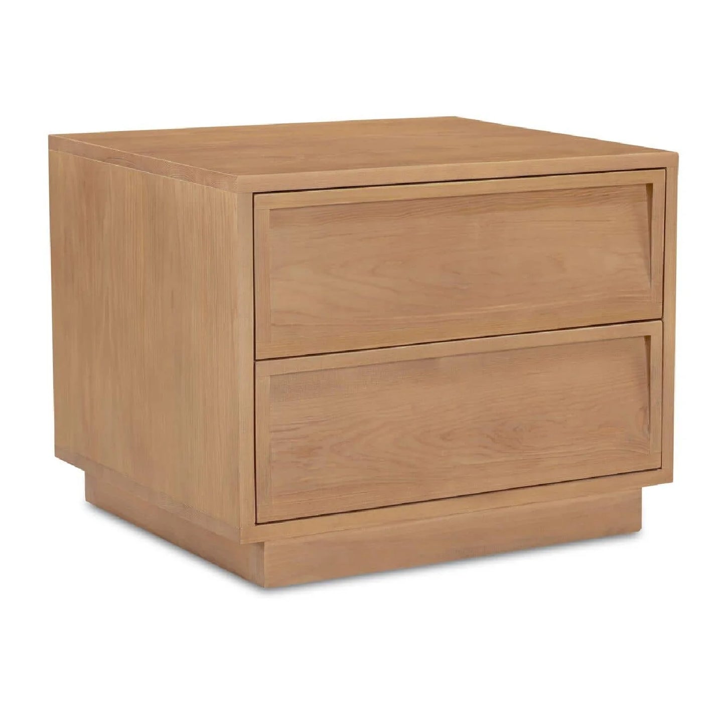 Luxury Modern Hudson 2-Drawer Nightstand European Style for Villa