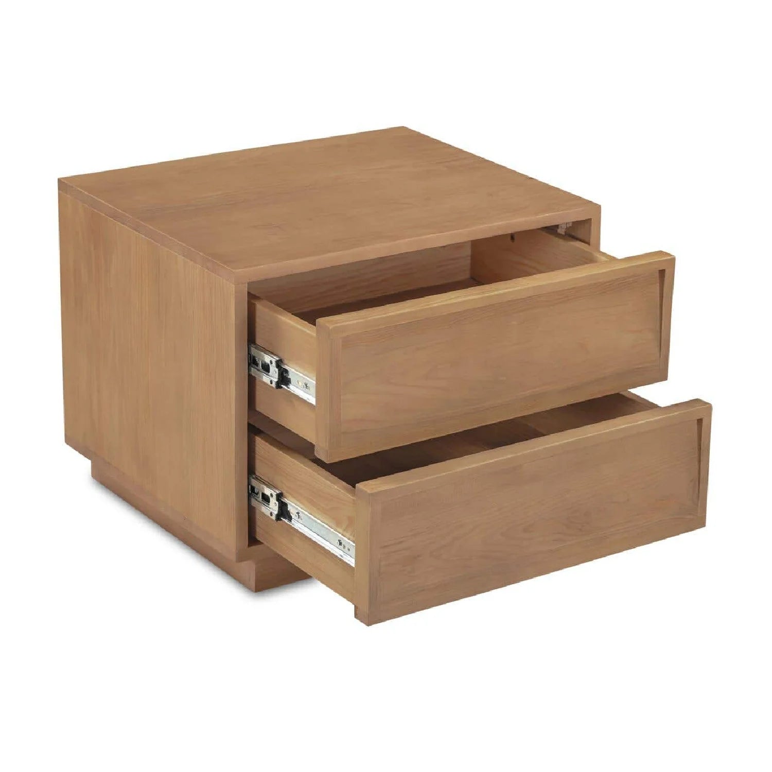 Luxury Modern Hudson 2-Drawer Nightstand European Style for Villa